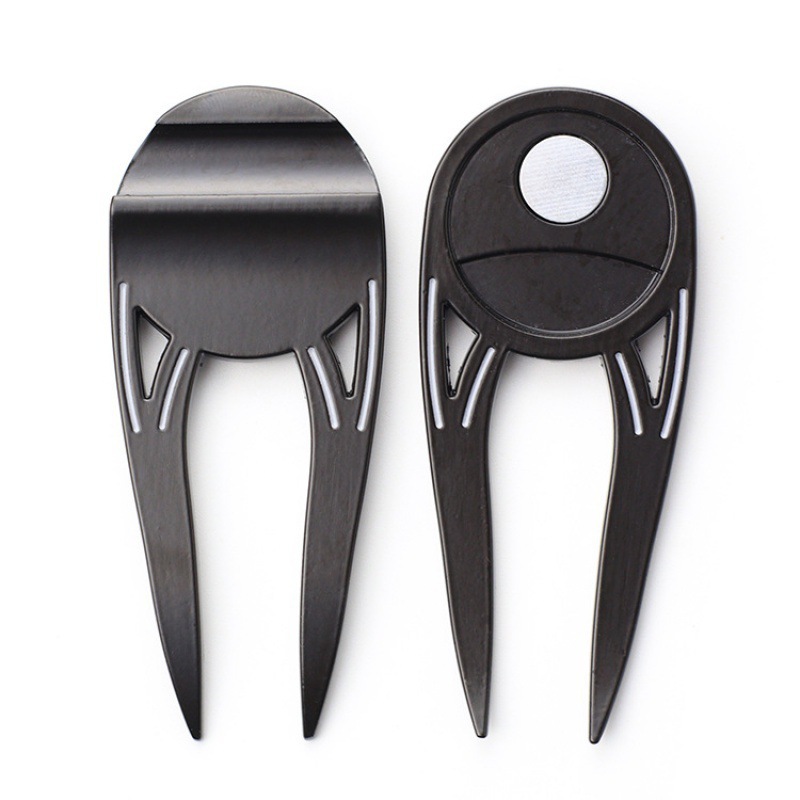 Divot Repair Tool - Fourche verte de Golf, outils de