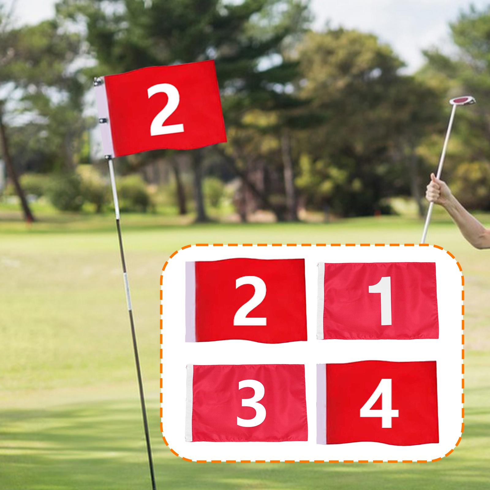 Practice Equipment For Golf - Drapeau de golf en tissu durable,