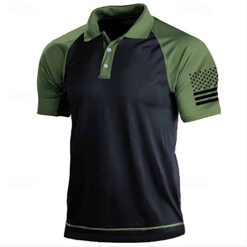 Polo à motif de drapeau améric - Golf Equipment Wholesale avis et prix