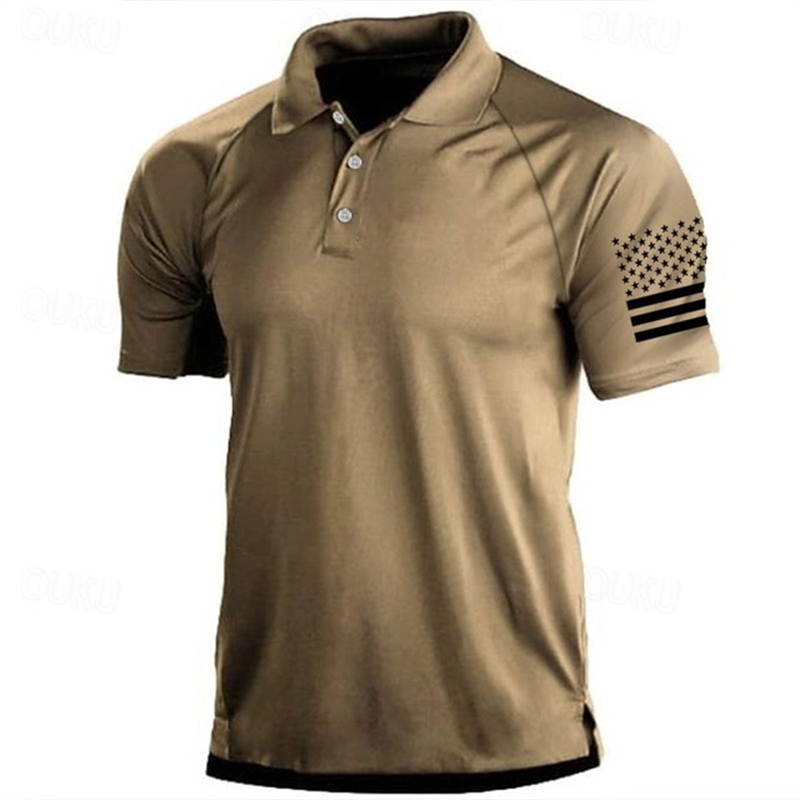 Polo à motif de drapeau améric - Golf Equipment Wholesale avis et prix
