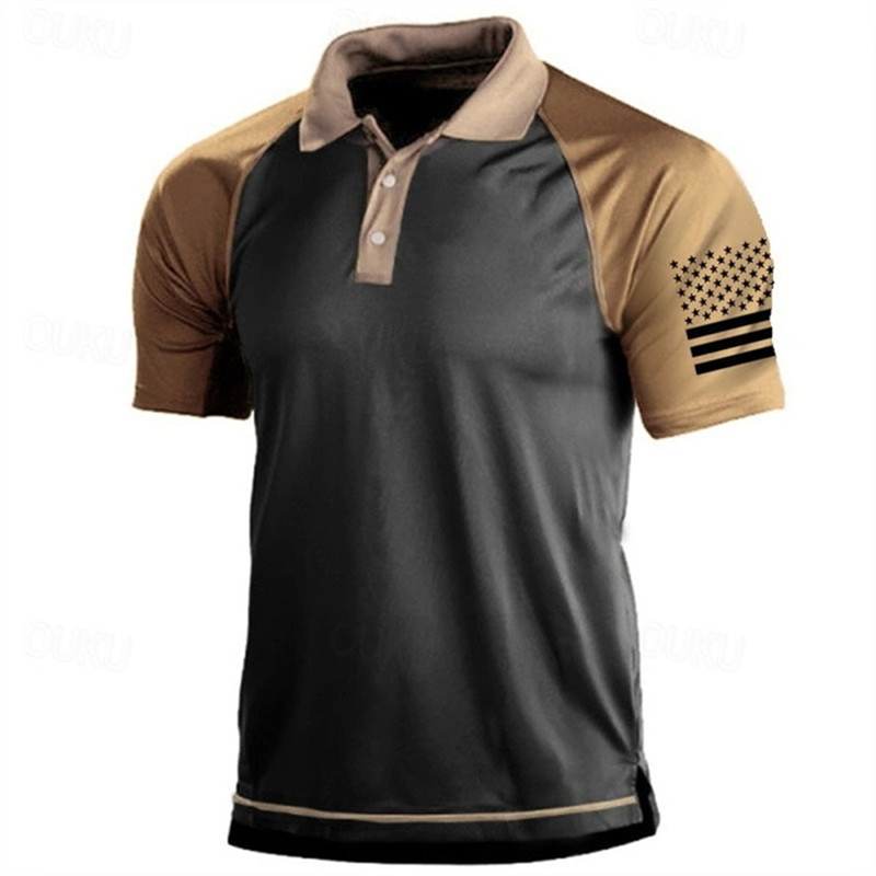 Polo à motif de drapeau améric - Golf Equipment Wholesale avis et prix