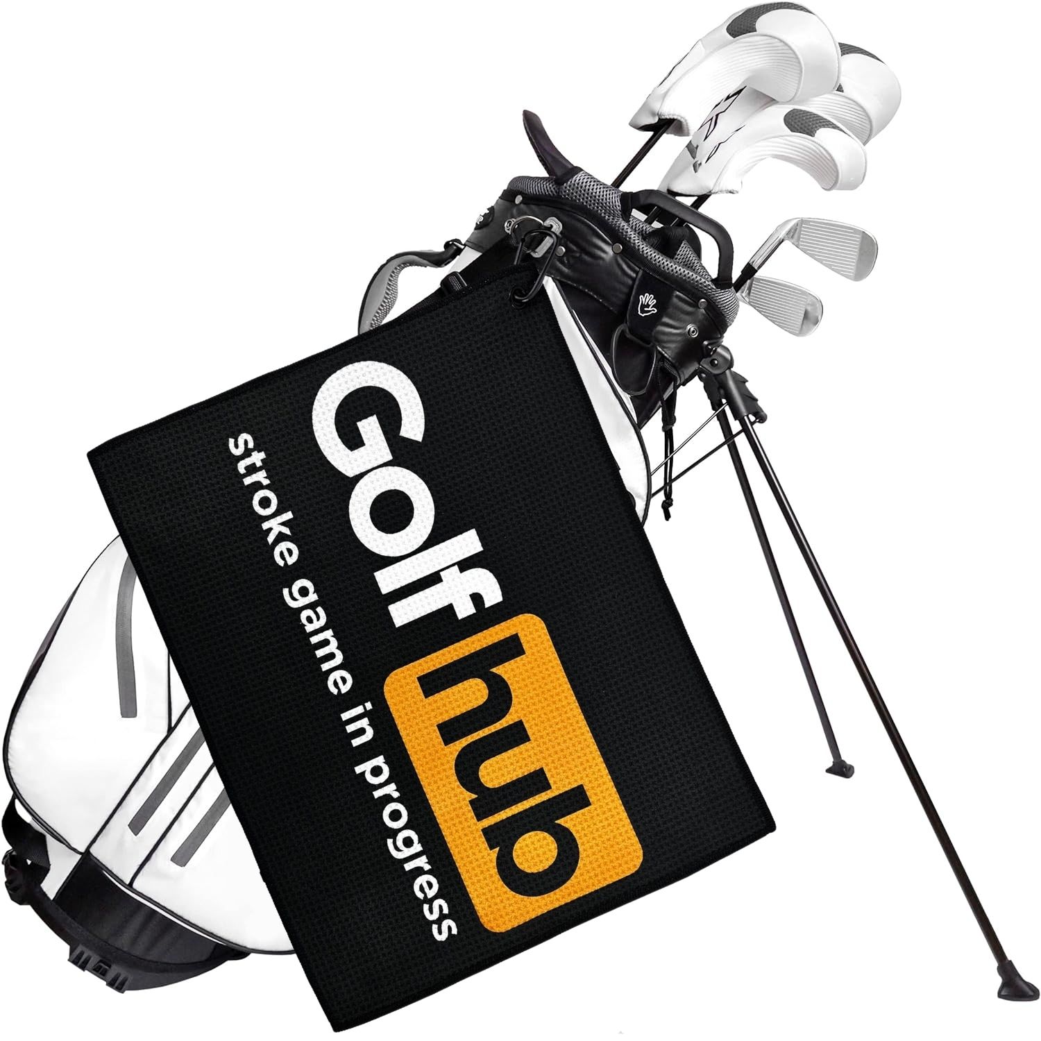Serviette de golf amusante en  - Golf Towel Waffle avis et prix